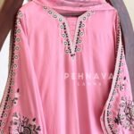 Full body embroidery 3 piece